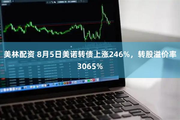 美林配资 8月5日美诺转债上涨246%，转股溢价率3065%